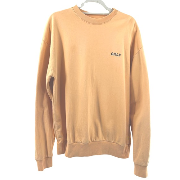 Golf Wang Other - Golf Wang mini 3D logo crewneck Tyler the Creator size L, Brown embroidered logo